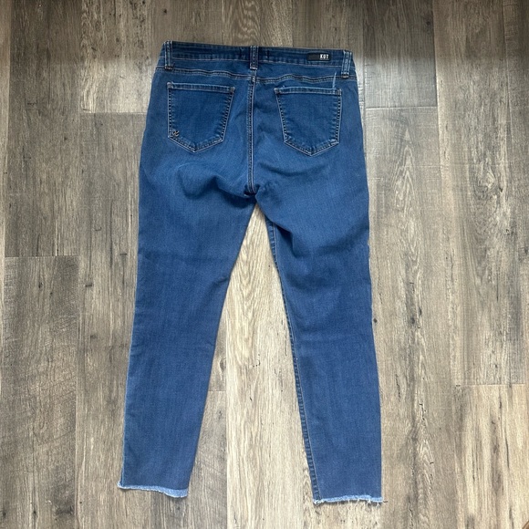 Kut from the Kloth Women's Blue Ankle Jeans - Picture 3 of 4